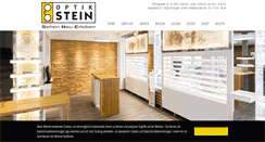 Desktop Screenshot of optik-stein.de